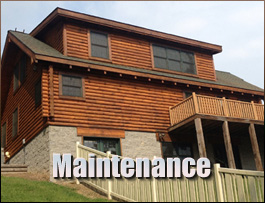  Fargo, Georgia Log Home Maintenance